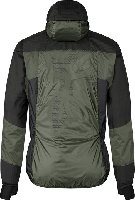 Montura - SKISKY EVO HOODED JACKET — VERDE SALVIA — Vista posteriore 3