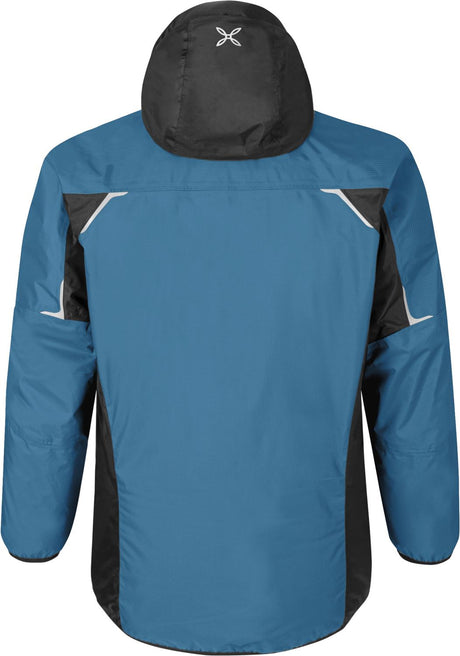 Montura - NEVIS 2 JACKET KIDS — STEEL BLUE — Vista posteriore 3