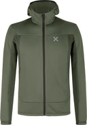 Montura - PULSE HOODED MAGLIA — VERDE SALVIA — Vista frontale 1