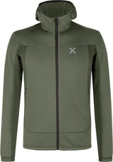 Montura - PULSE HOODED MAGLIA — VERDE SALVIA — Vista frontale 1