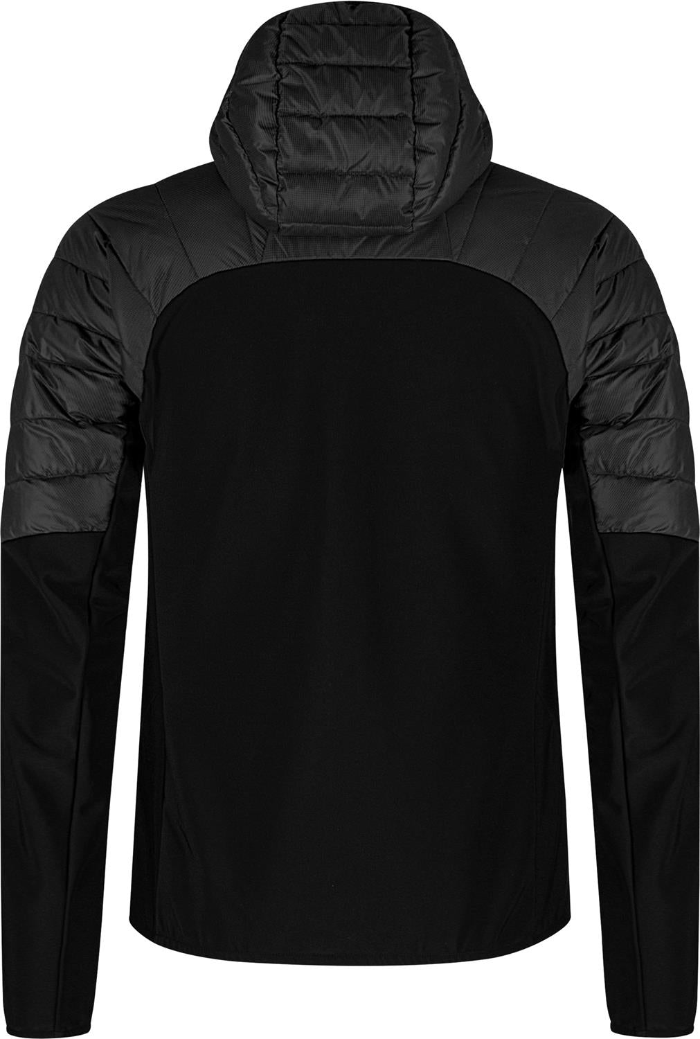 Montura - PEAK HYBRID HOODED JACKET — BLACK — Vista posteriore 3
