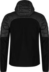 Montura - PEAK HYBRID HOODED JACKET — BLACK — Vista posteriore 3
