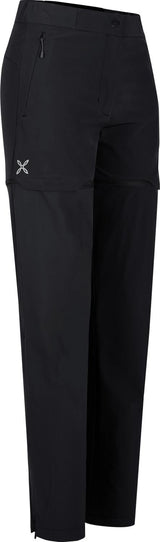Montura - RISE ZIP OFF PANTS WOMAN — BLACK — Immagine 3