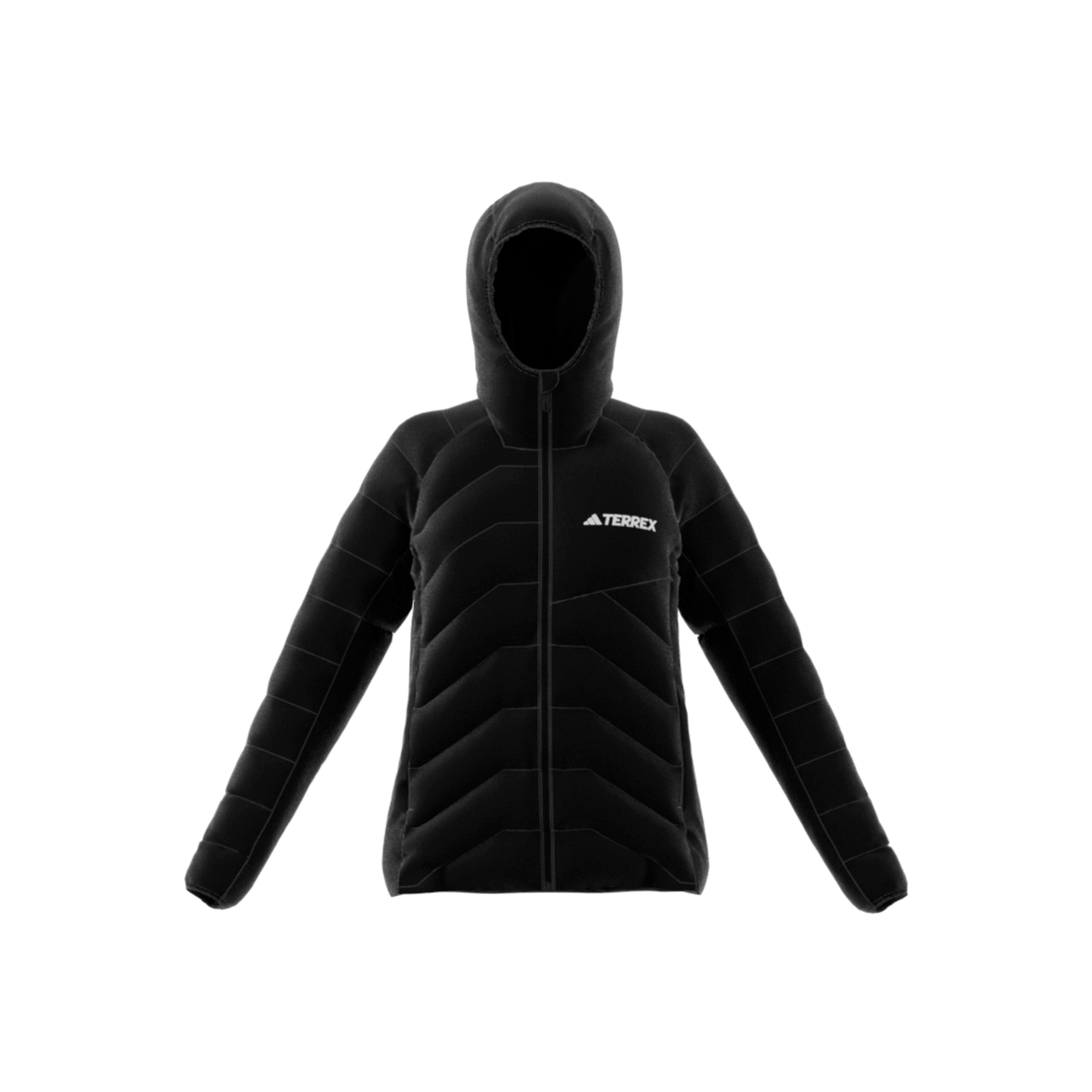 ADIDAS - Giacca TERREX Multi Synthetic Insulated Hooded - Donna - Black - image 10