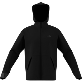 ADIDAS - Felpa Con Cappuccio Designed For Training COLD.RDY Full-Zip - Uomo - Black - image 9