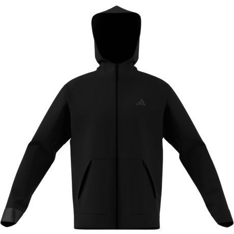 ADIDAS - Felpa Con Cappuccio Designed For Training COLD.RDY Full-Zip - Uomo - Black - image 9