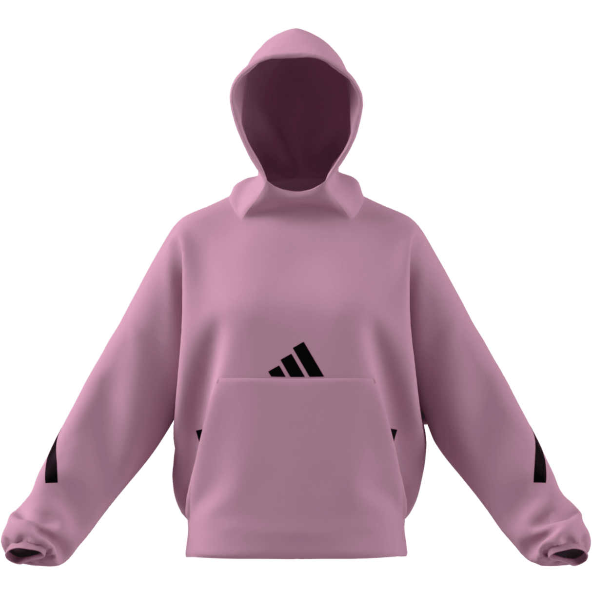 ADIDAS - Felpa Adidas Z.N.E. Hooded - Donna - Pink - image 7