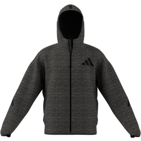 ADIDAS - Z.N.E. Adidas Felpa Con Cappuccio Premium A Zip Intera - Uomo - Black - image 7
