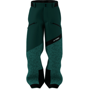 ADIDAS - TERREX Techrock Hybrid PRIMEKNIT CLIMAPROOF Pants - Uomo - Blue - image 8