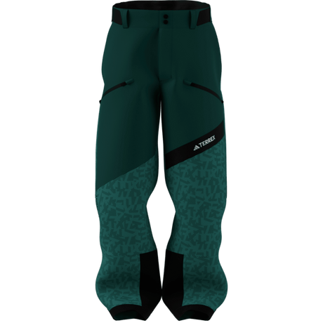 ADIDAS - TERREX Techrock Hybrid PRIMEKNIT CLIMAPROOF Pants - Uomo - Blue - image 8