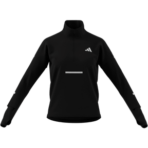 ADIDAS - Maglia Da Running Adi365 CLIMAWARM+ Half Zip - Donna - Black - image 8