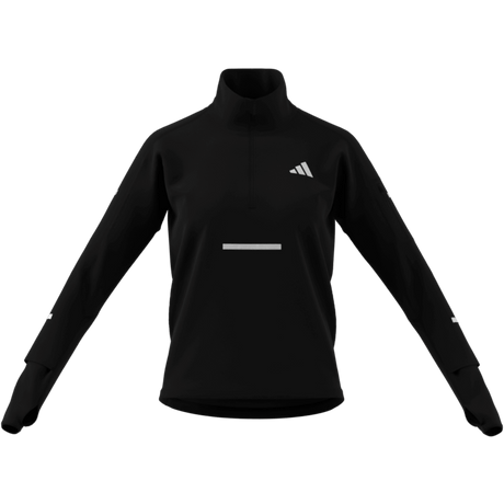 ADIDAS - Maglia Da Running Adi365 CLIMAWARM+ Half Zip - Donna - Black - image 8