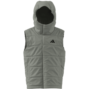 ADIDAS - Gilet In Piumino Con Cappuccio Helionic CLIMAWARM - Uomo - Grey - image 7