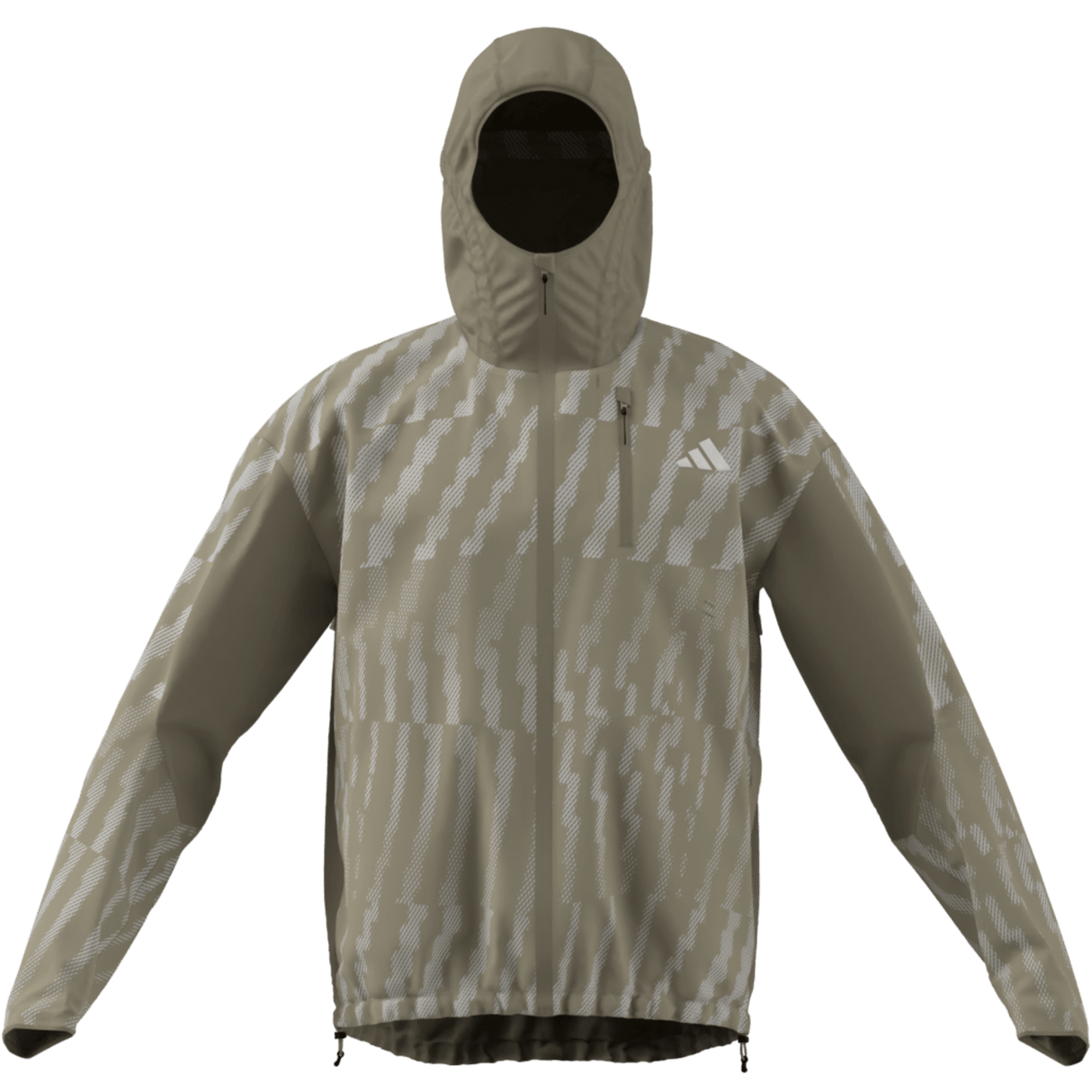 ADIDAS - Giacca Da Running Adi365 Reflective - Uomo - Brown - image 7