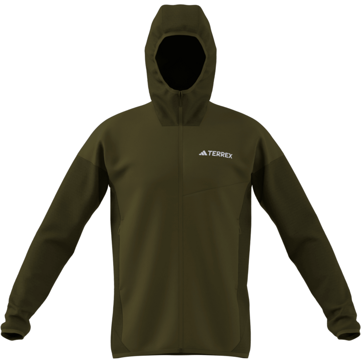 ADIDAS - Giacca Con Cappuccio TERREX Xperior CLIMAWARM+ Wind Light Fleece - Uomo - image 14