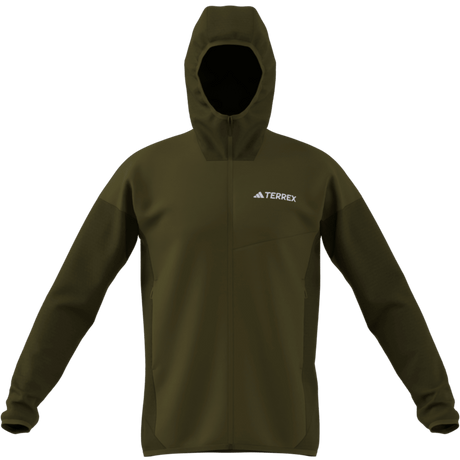 ADIDAS - Giacca Con Cappuccio TERREX Xperior CLIMAWARM+ Wind Light Fleece - Uomo - image 14