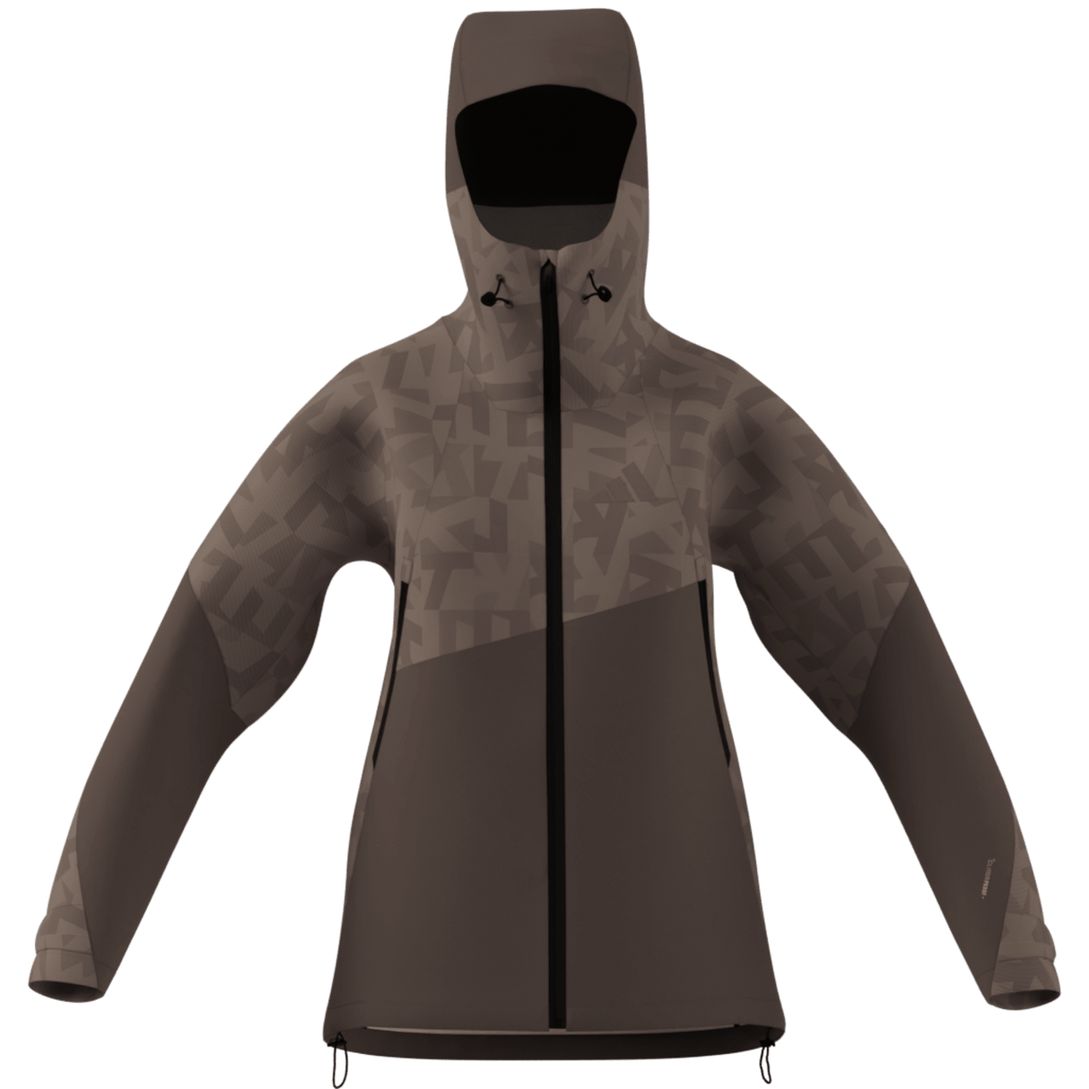 ADIDAS - TERREX Xperior Pro PRIMEKNIT CLIMAPROOF Jacket - Donna - Brown - image 2