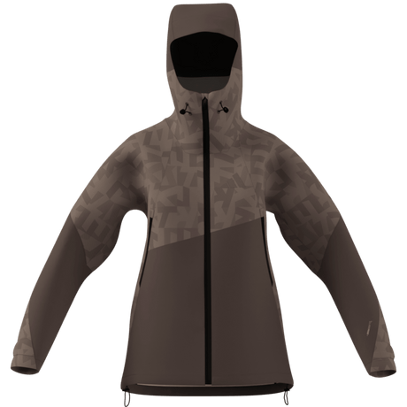 ADIDAS - TERREX Xperior Pro PRIMEKNIT CLIMAPROOF Jacket - Donna - Brown - image 2