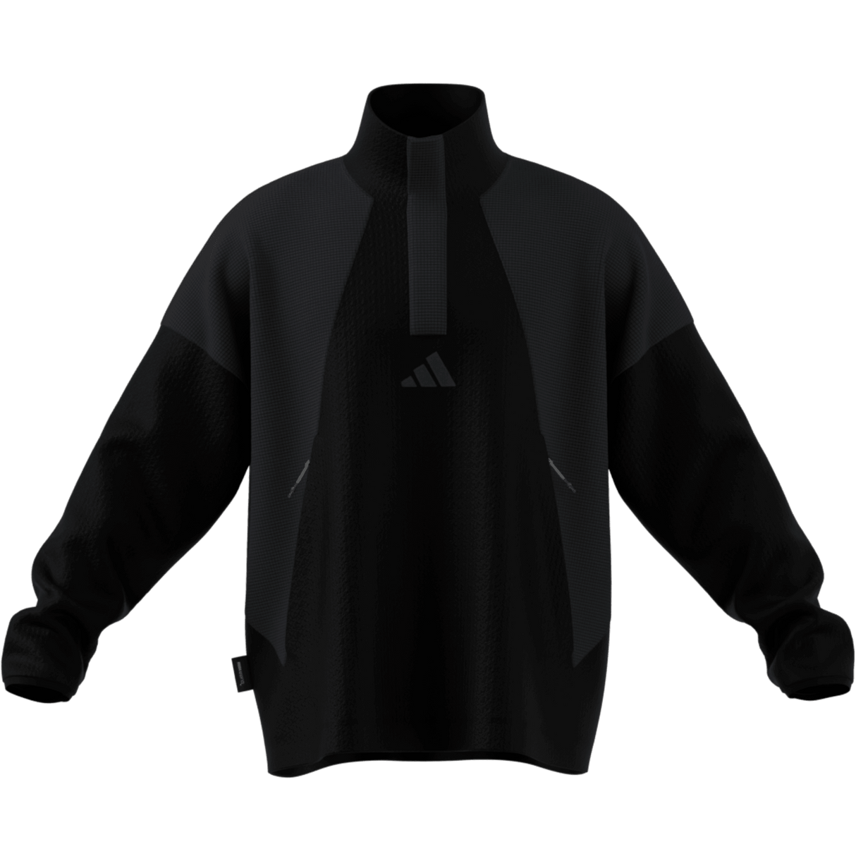 ADIDAS - TERREX Xploric CLIMAWARM High Pile Snap Pullover - Uomo - Black - image 7
