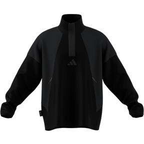 ADIDAS - TERREX Xploric CLIMAWARM High Pile Snap Pullover - Uomo - Black - image 7