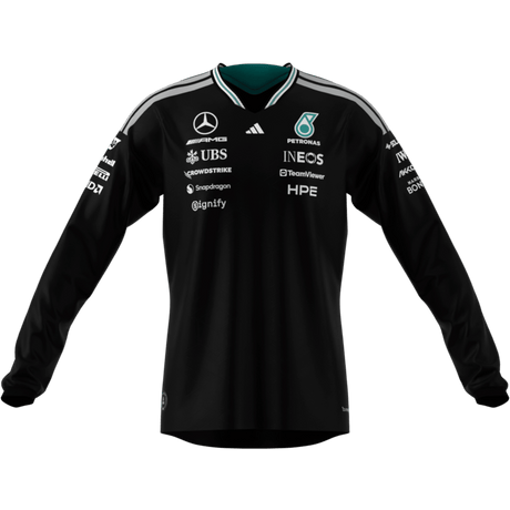 ADIDAS - Maglia Autentica A Maniche Lunghe Mercedes-Amg Petronas Formula 1 Team Driver - Uomo - image 13