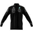ADIDAS - Mercedes - Amg Petronas Formula 1 Team Engineers Polo Longsleeve - Uomo - Black - image 7