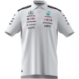 ADIDAS - Polo Mercedes-Amg Petronas Formula 1 Team Engineers - Uomo - White - image 8