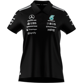 ADIDAS - Mercedes - Amg Petronas Formula 1 Team Engineers Polo Regular - Donna - Black - image 8