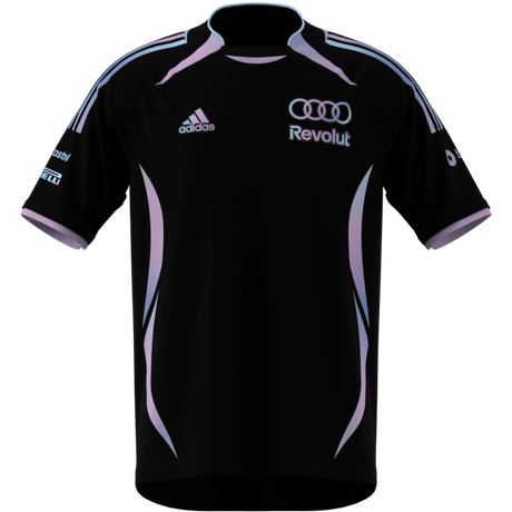 ADIDAS - Audi Revolut Formula One Team 2026 Teamgeist Authentic Driver Jersey - Uomo - Black - image 7