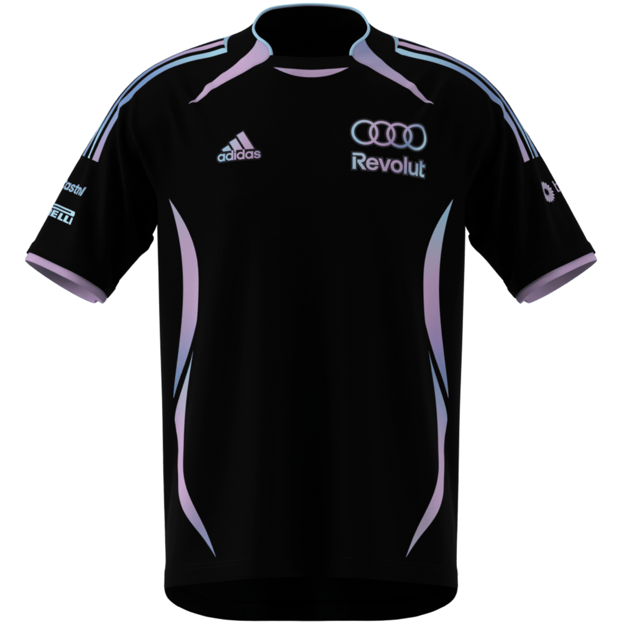 ADIDAS - Audi Revolut Formula One Team 2026 Teamgeist Driver Jersey - Uomo - Black - image 2
