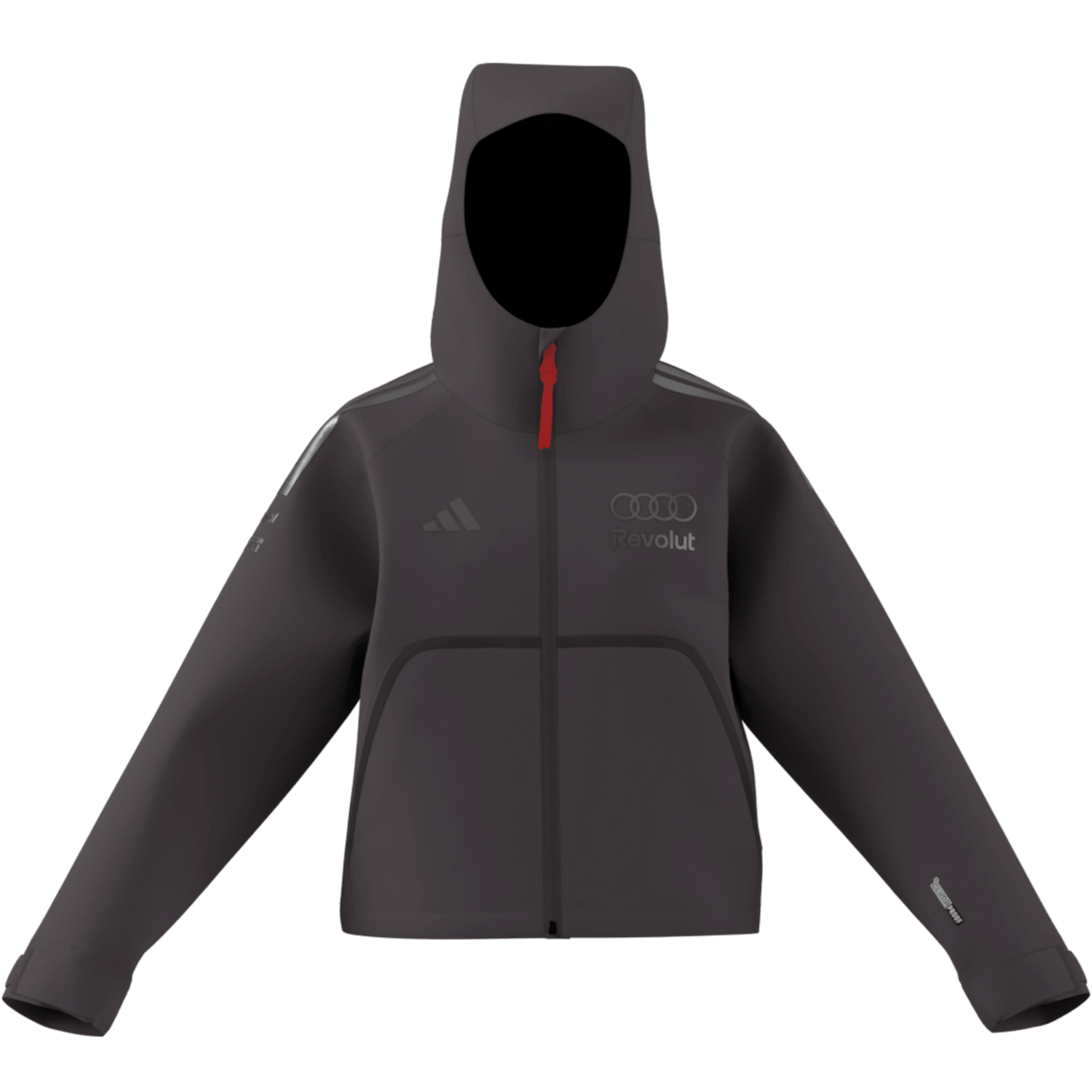 ADIDAS - Audi Revolut Formula One Team 2026 Engineers & Marketing Rain Jacket - Donna - Black - image 9