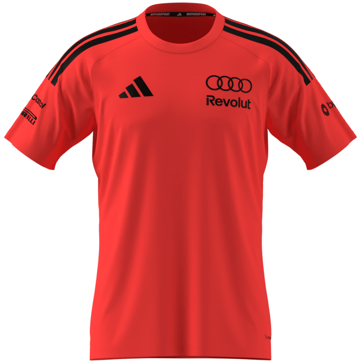 ADIDAS - Audi Revolut Formula One Team 2026 Set Up Tee - Uomo - Red - image 8