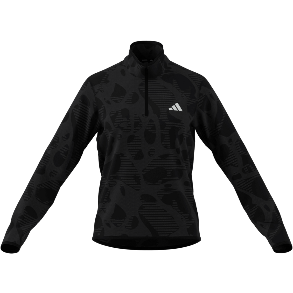 ADIDAS - Adi365 Running Half Zip - Donna - Black - image 8