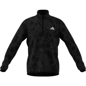 ADIDAS - Adi365 Running Half Zip CLIMAWARM+ Mid Long Sleeve - Uomo - Black - image 8