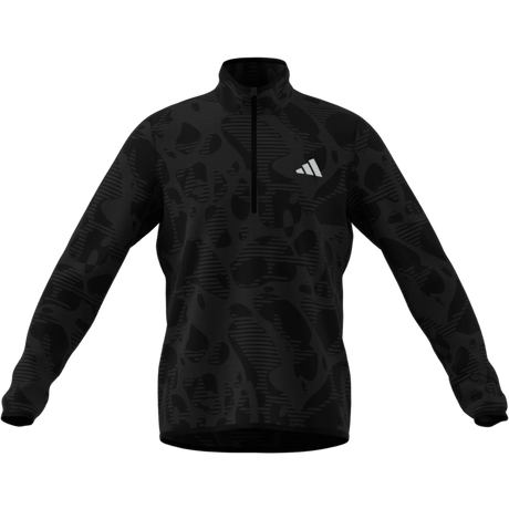 ADIDAS - Adi365 Running Half Zip CLIMAWARM+ Mid Long Sleeve - Uomo - Black - image 8