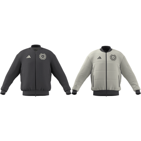 ADIDAS - Mercedes - Amg Petronas Formula 1 Team Silver Arrows Recersible Icon Jacket - Uomo - Grey - image 9