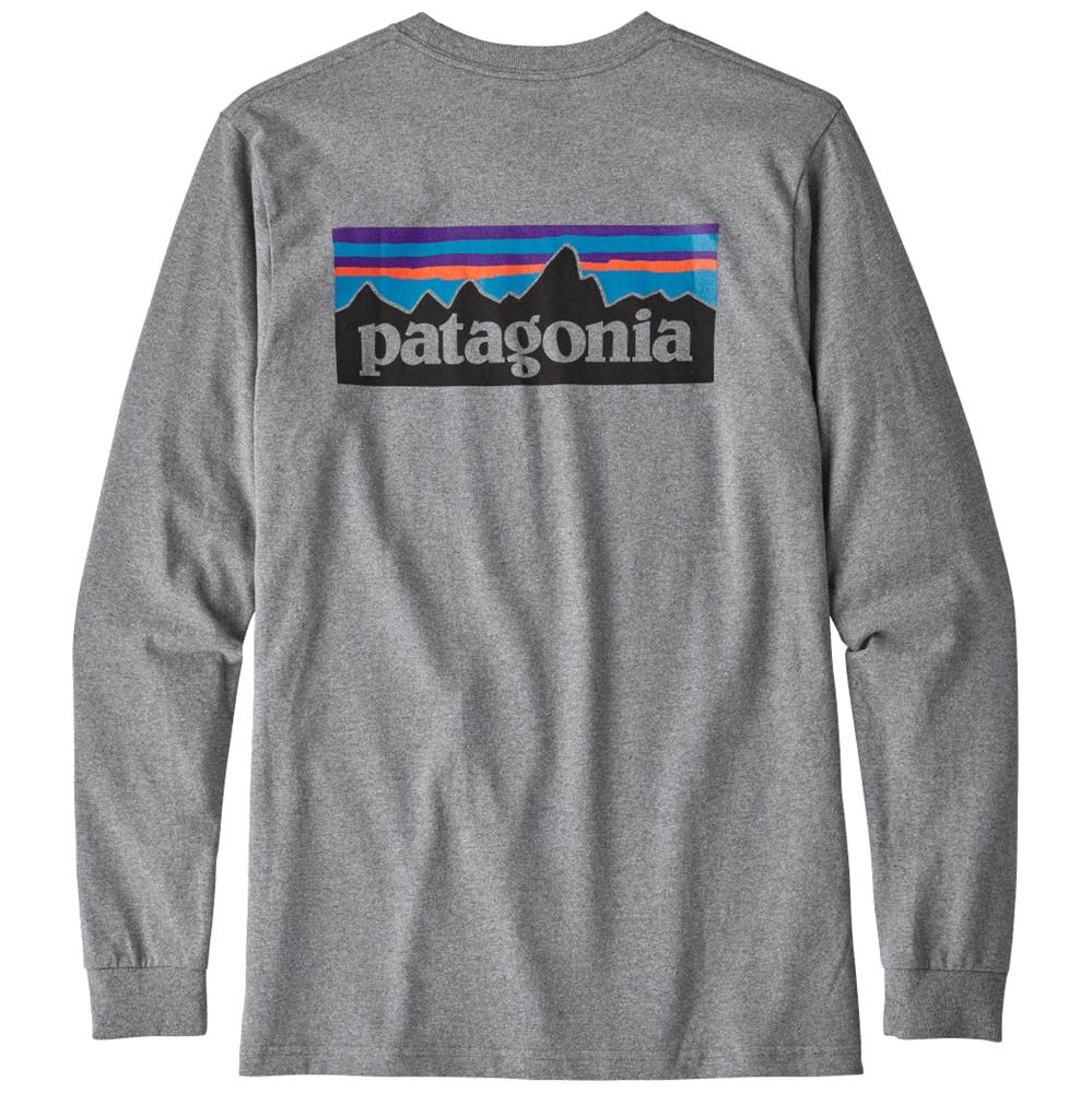 Patagonia Long-Sleeved P-6 Logo Responsibili-Tee 