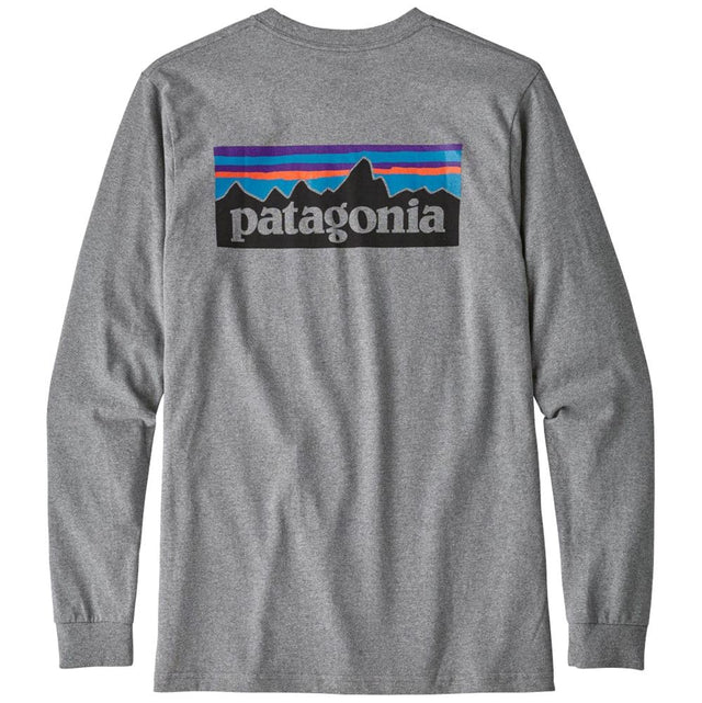 Patagonia Long-Sleeved P-6 Logo Responsibili-Tee 