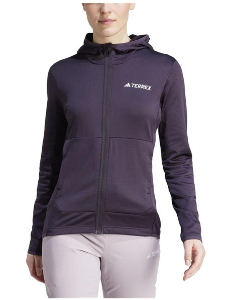 Adidas Terrex xperior light fleece hoody donna