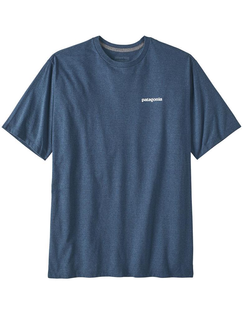 Patagonia p6 logo responsabili tee uomo