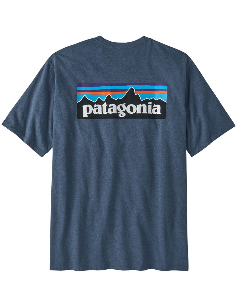 Patagonia p6 logo responsabili tee uomo