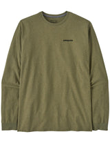 Patagonia long sleeved p6 logo responsibiliti tee uomo