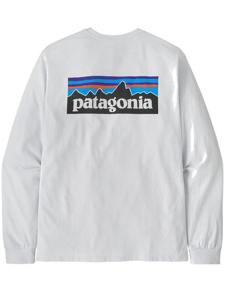 Patagonia langärmeliges P6 Logo Responsibiliti Herren-T-Shirt