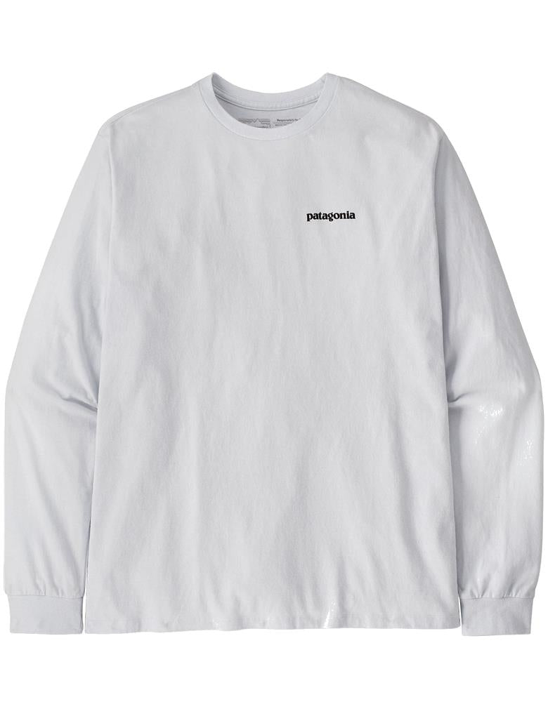 Patagonia long sleeved p6 logo responsibiliti tee uomo