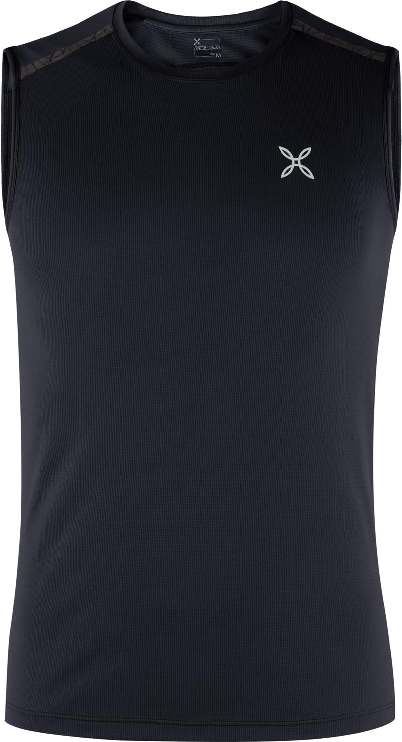 MONTURA Top Uomo Soft Dry 2 – Canotta Sportiva Ardesia/Nero – Taglia M
