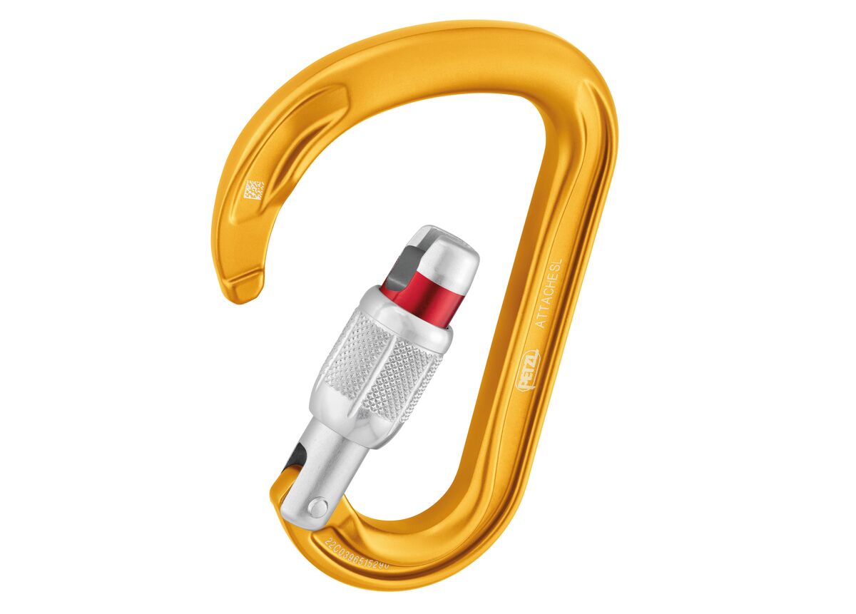 Petzl-Attaché-Verschlusskarabiner