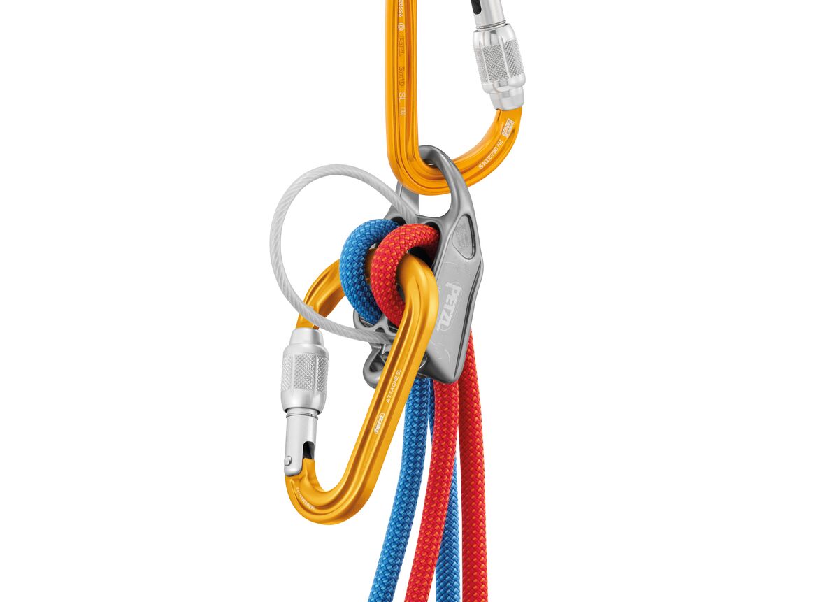 Petzl attache moschettone a ghiera