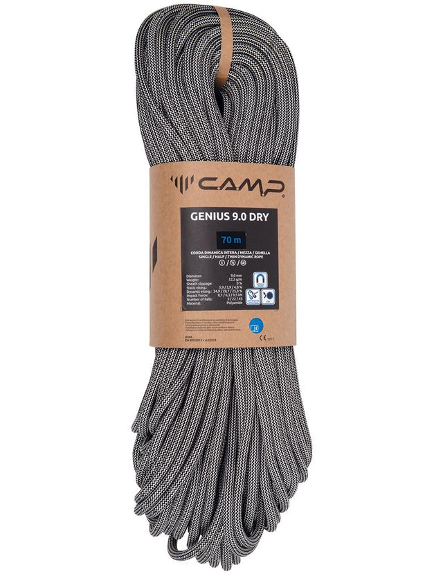 CAMP Genius 9.0 Dry Corda Dinamica 70 m 