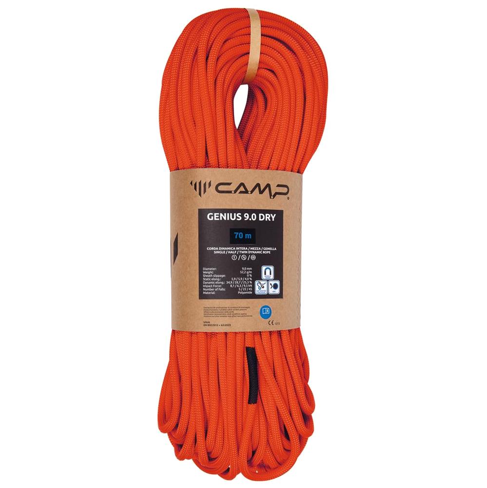 CAMP Genius 9.0 Dry Corda Dinamica 70 m 
