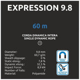 CAMP Expression 9.8 Corda Dinamica 60m 